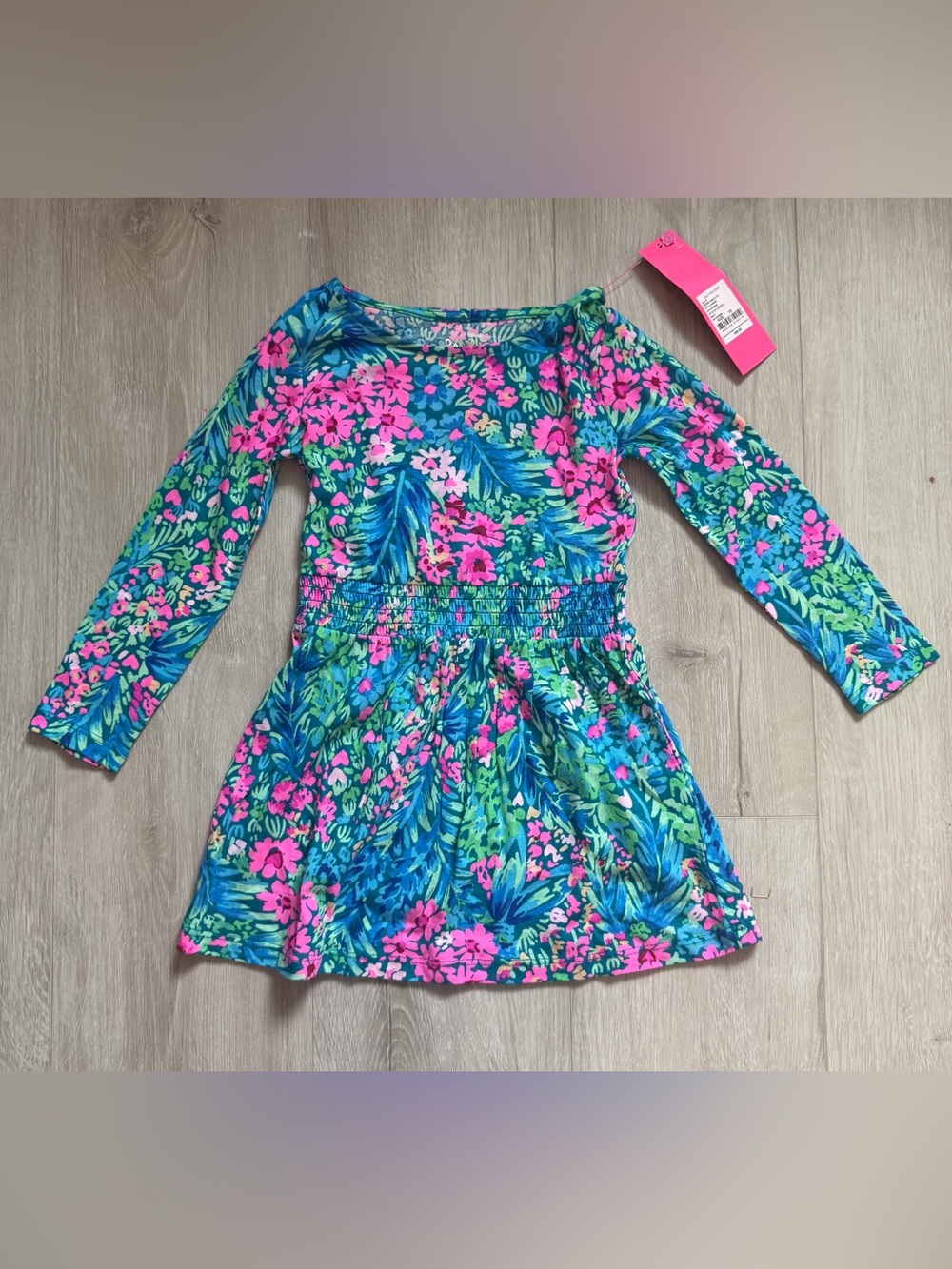Lilly Pulitzer Girls Mylah Dress in Tiny Garden
